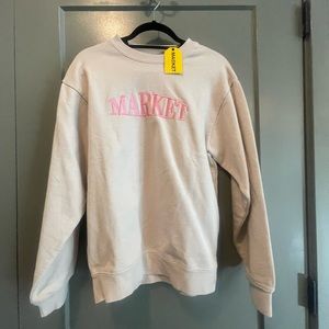 BNWT Pink Chinatown Market sweatshirt size small